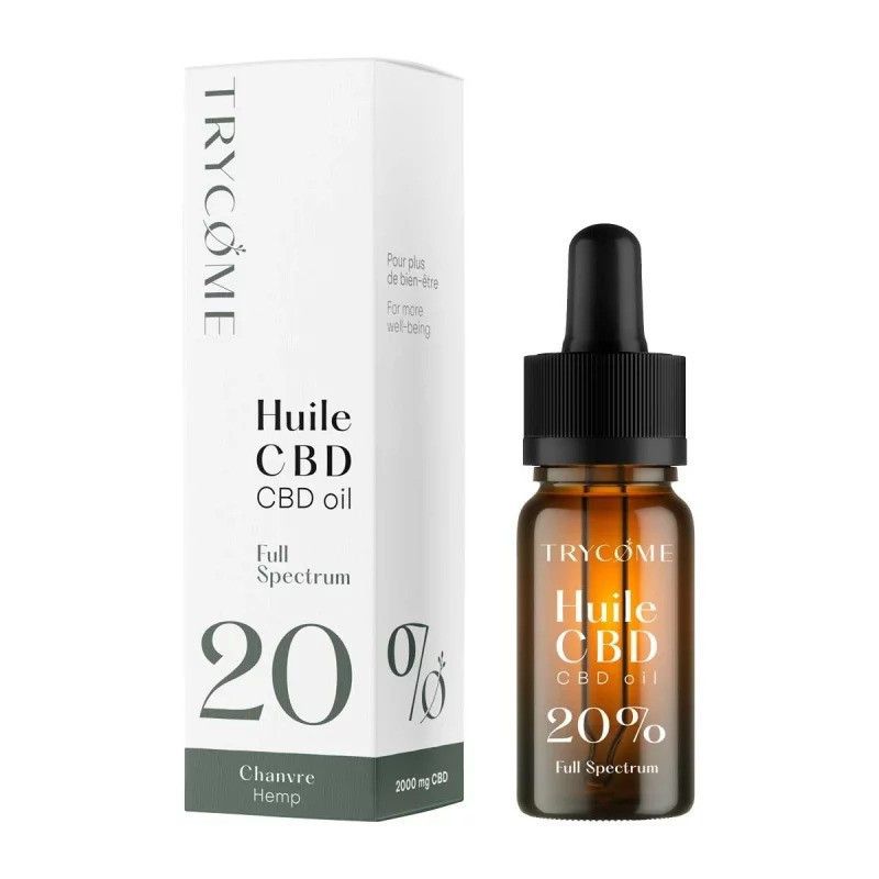 HUILE CBD BIO (FULL SPECTRUM) TRYCOME