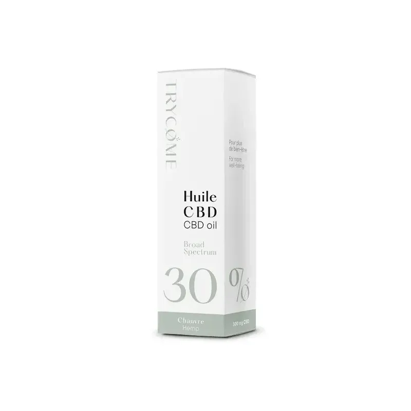 HUILE CBD BIO (BROAD SPECTRUM) TRYCOME